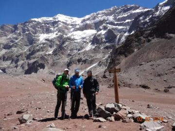 Trei suceveni pe Aconcagua, cel mai înalt vârf de pe continentele americane