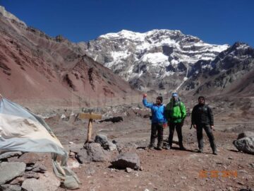 Trei suceveni pe Aconcagua, cel mai înalt vârf de pe continentele americane