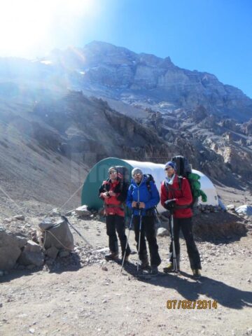 Trei suceveni pe Aconcagua, cel mai înalt vârf de pe continentele americane