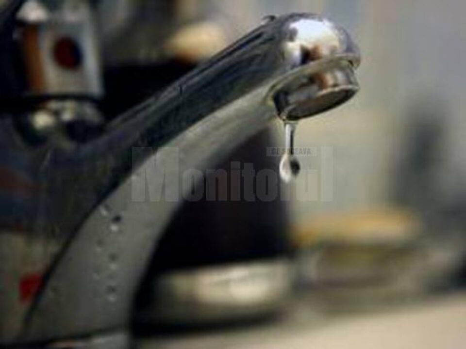 Avarii la rețeaua de apă potabilă în mai multe zone ale Sucevei