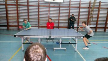 Seturi spectaculoase la etapa județeană a ONSS - tenis de masă