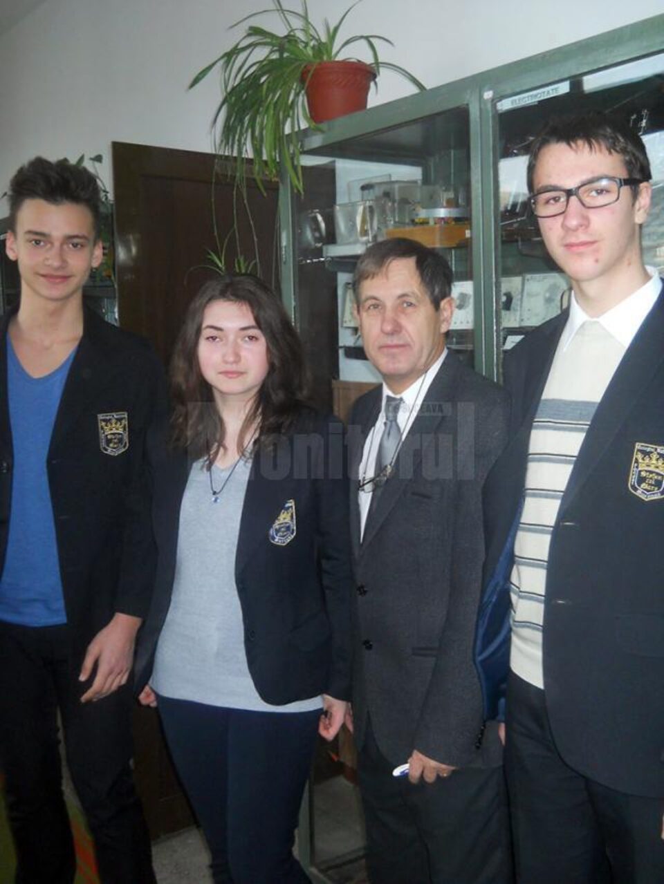 Echipajul Colegiului Național „Ștefan cel Mare”