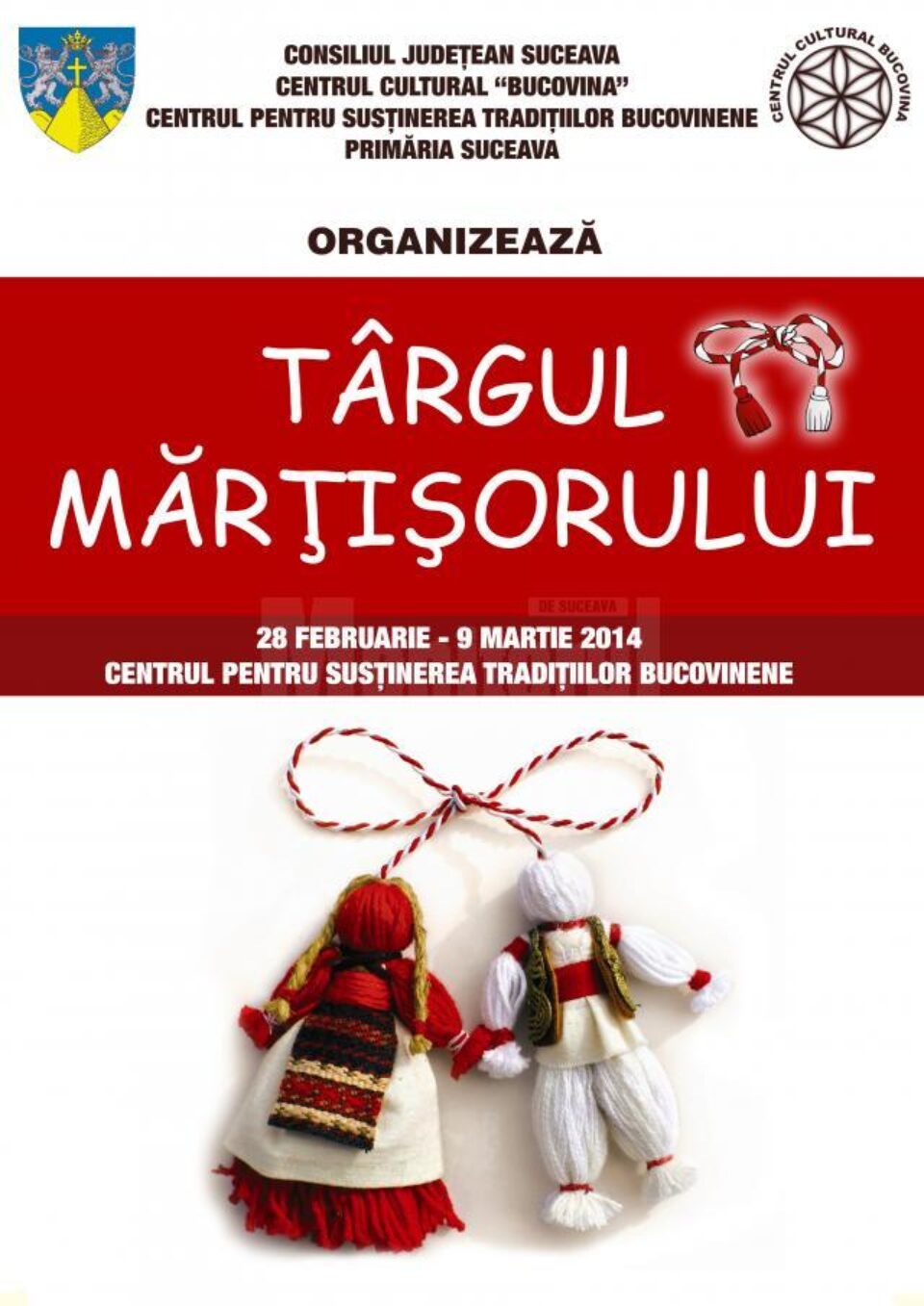 „Târgul Mărțișorului”, la Suceava