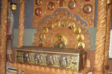 Racla cu moaște de la Biserica „Sf. Nicolae” de la Spitalul vechi