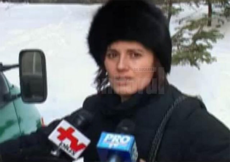 Maria Ciupercă, acum cinci ani, când a venit sa ia de la morgă cadavrul soțului ei
