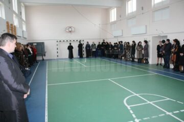 A fost inaugurată sala de sport a Școlii Gimnaziale „Ion Irimescu” din Fălticeni