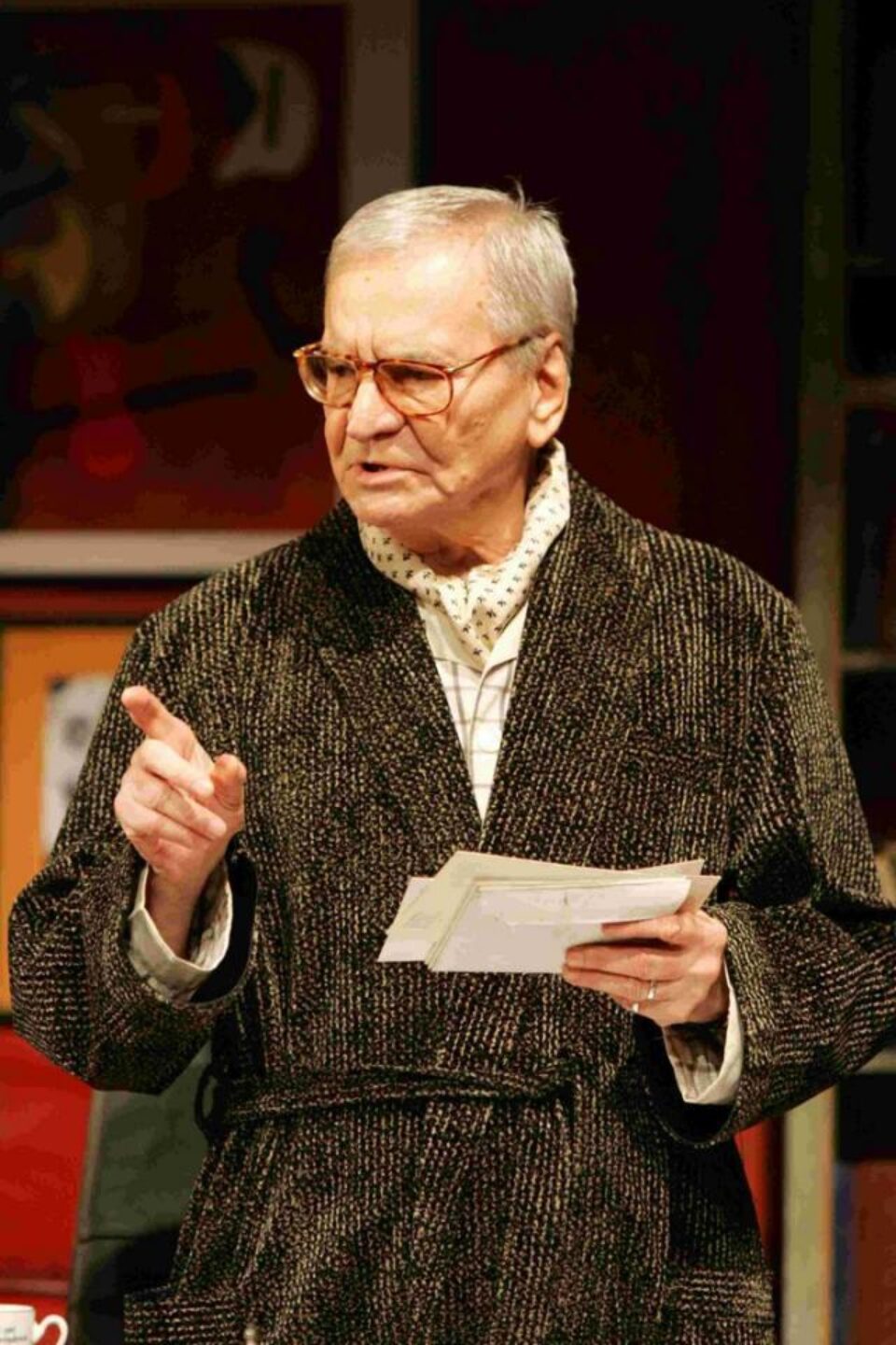 Actorul Radu Beligan Foto: hailateatru.ro