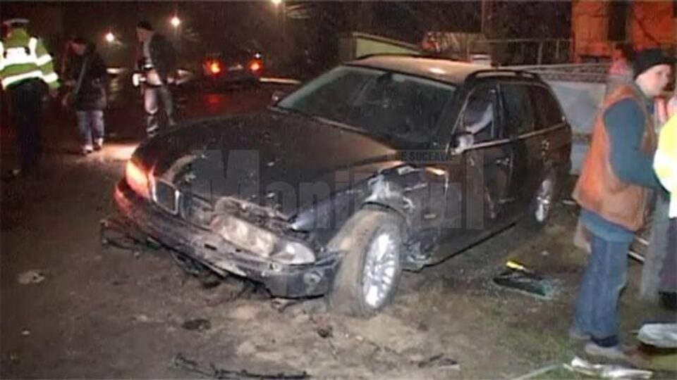 Autoturismul BMW fusese cumpărat de noul proprietar cu câteva ore înainte de accident