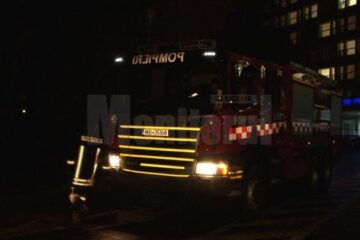 Incendiu la reclama luminoasă a Spitalului Județean Suceava
