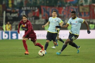 Echipa Steaua București a învins, sâmbătă, în deplasare, cu scorul de 1-0 (0-0), formația CFR Cluj. Foto: monitorulcj.ro