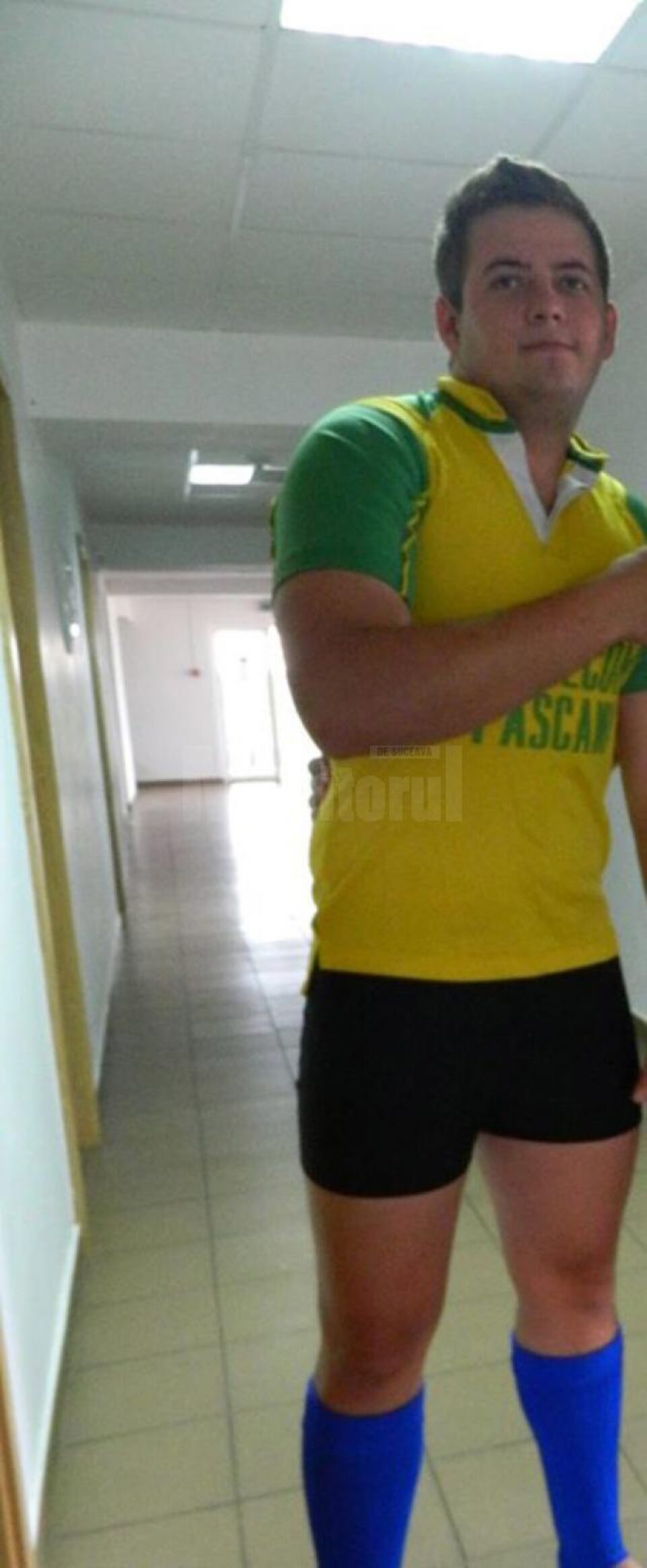 Andrei Răzvan Olariu juca rugby, anul trecut fiind legitimat la echipa de Divizia Națională din Arad