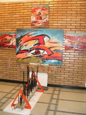 Expoziția Poezia semnelor, la Universitatea Ștefan cel Mare Suceava