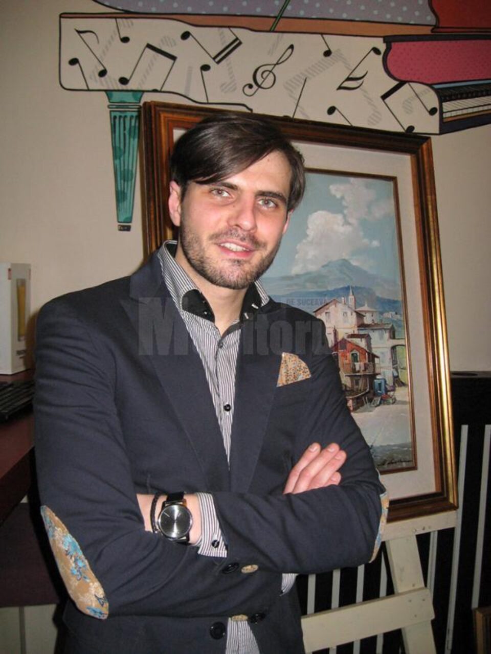 Lucian Mînecan, „în noua ipostază de pictor”