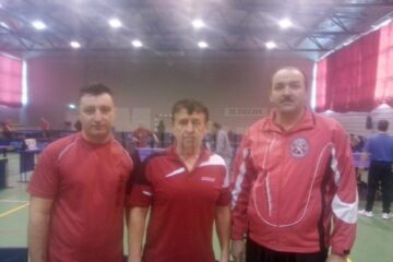 Radu Rusu (stânga), Nicolae Bujoreanu (în mijloc) și Nelu Aldea (dreapta)