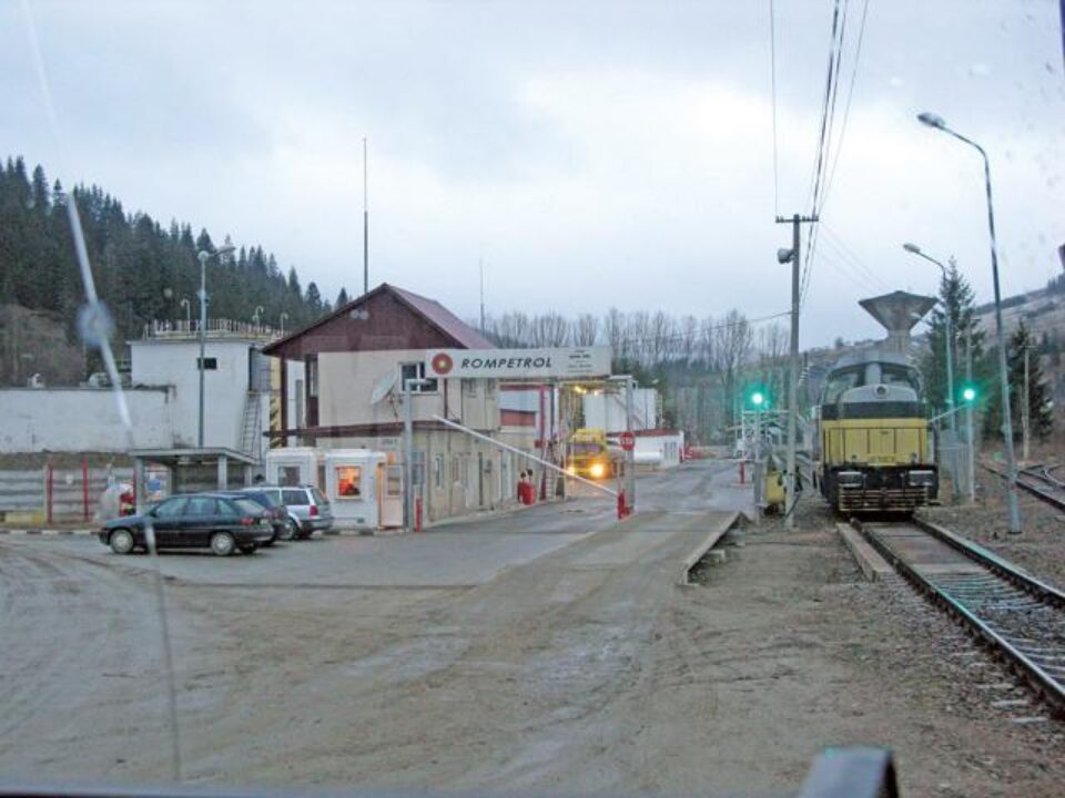 Depozitul din Argestru-Vatra Dornei ale firmei Rompetrol Downstream, membră a grupului Rompetrol