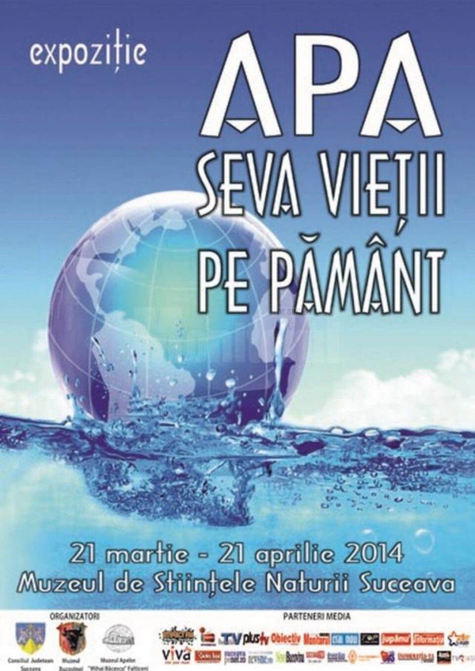 Expoziția „Apa, seva vieții pe Pământ”