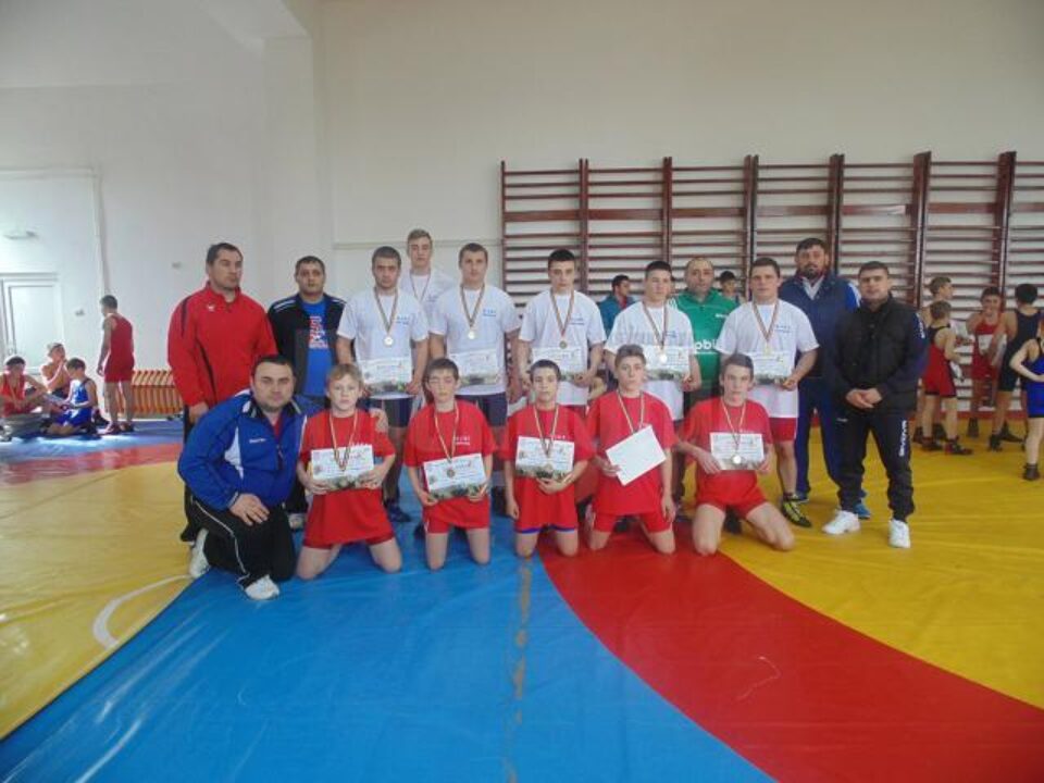 Laureații Campionatului Județean de lupte greco-romane