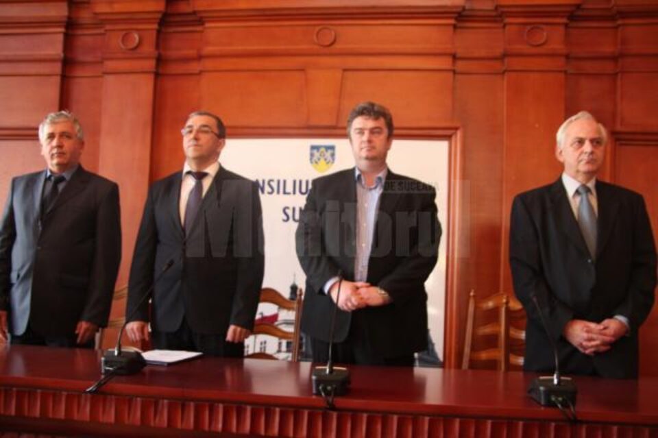 Ședința festivă de învestire a noului subprefect