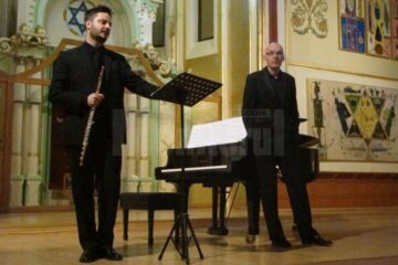Colaborarea dintre flautistul Matei Ioachimescu și pianistul Horia Maxim datează de mai mulți ani