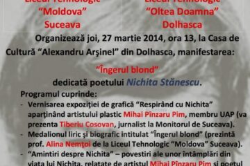 Manifestare dedicată poetului Nichita Stănescu, la Dolhasca
