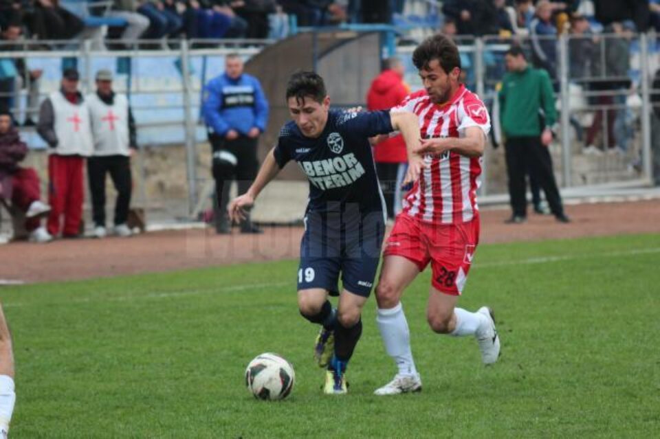 Ciprian Sumanariu a marcat singurul gol al rapidiștilor