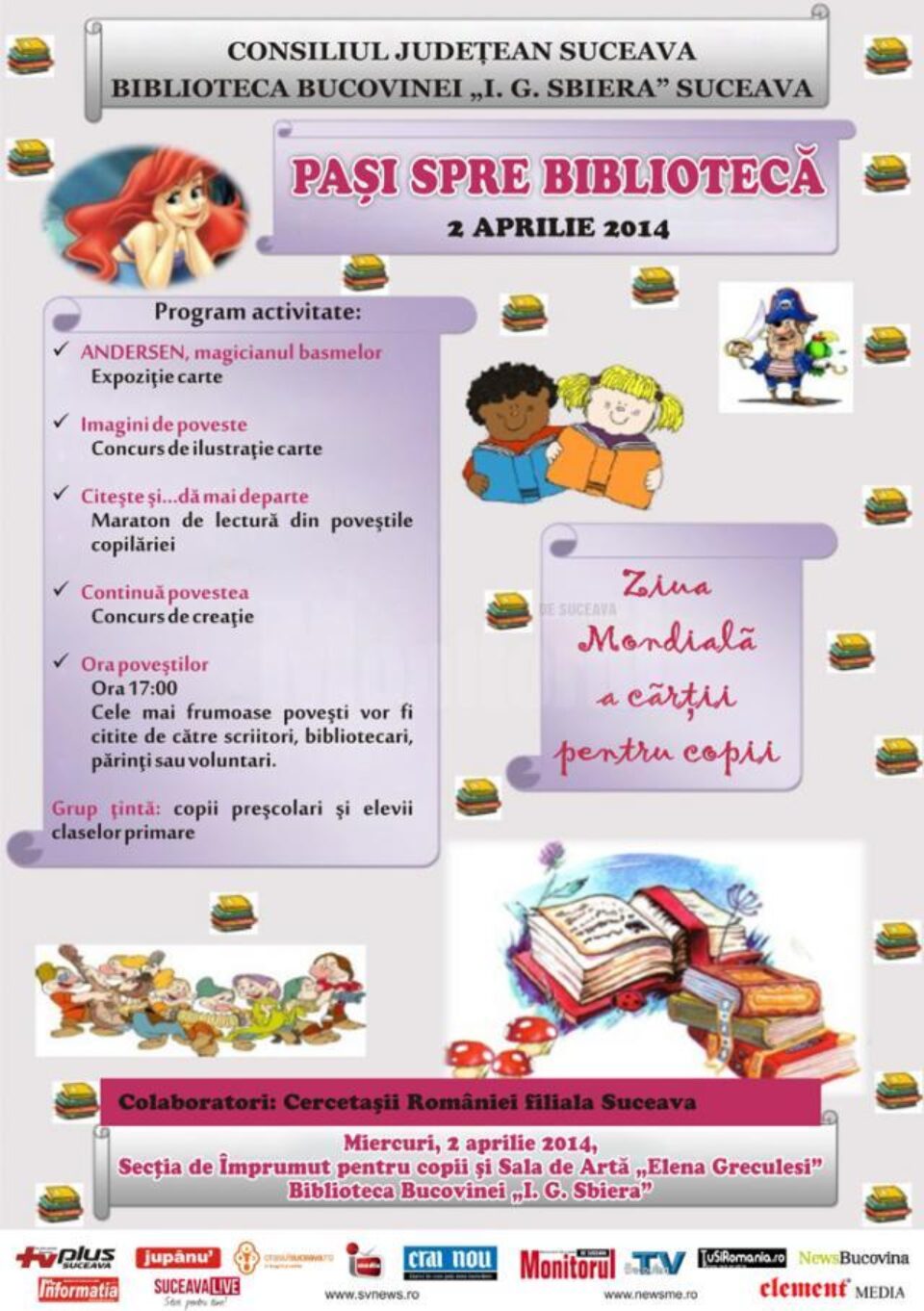 Ziua mondială a cărții pentru copii