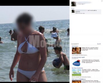 Pe contul de Facebook al polițistei apar mai multe fotografii cu aceasta, cele mai multe pe litoral, în costum de baie, o parte dintre ele însoțite de comentarii jignitoare