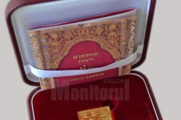 Timbrul de argint aurit „Sfintele Paști 2014”