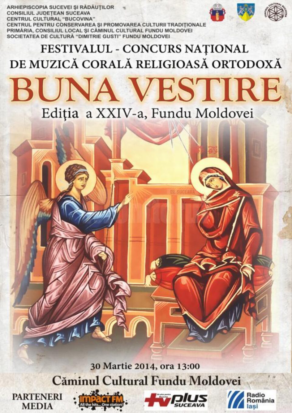 Festivalul-Concurs Național de Muzică Corală Religioasă Ortodoxă „Buna Vestire”