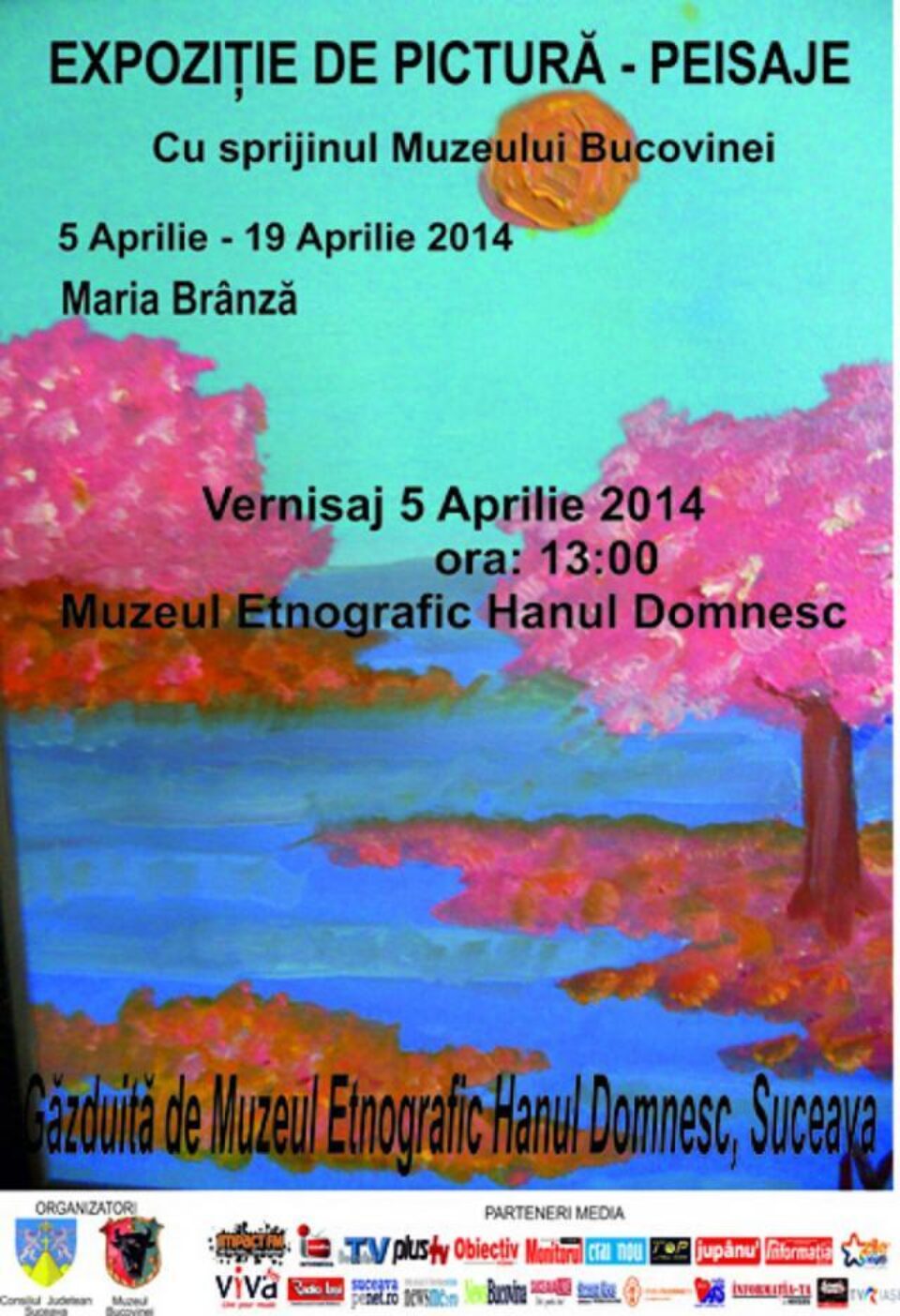 Expoziția de pictură „Peisaje”, la Muzeul Etnografic Hanul Domnesc