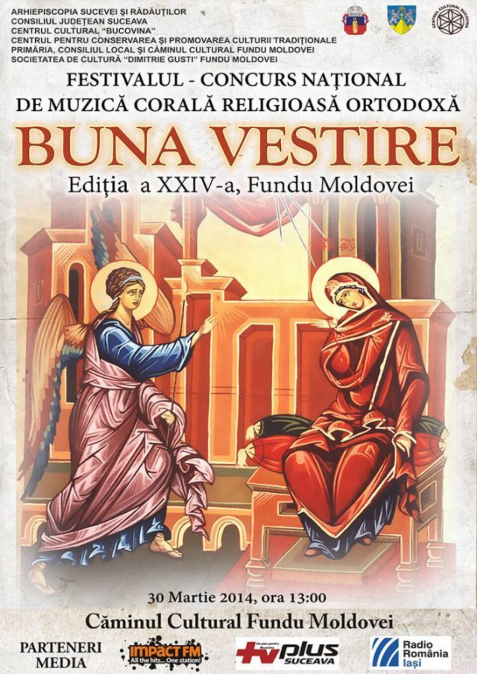Festivalul-Concurs Național de Muzică Corală Religioasă Ortodoxă „Buna Vestire”