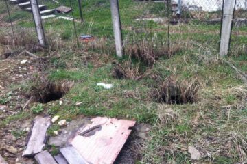 Gurile de canal descoperite în care se află mizeria de la Secția de Boli Infecțioase