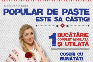 Bucătărie complet mobilată și utilată, oferită de Iulius Mall Suceava