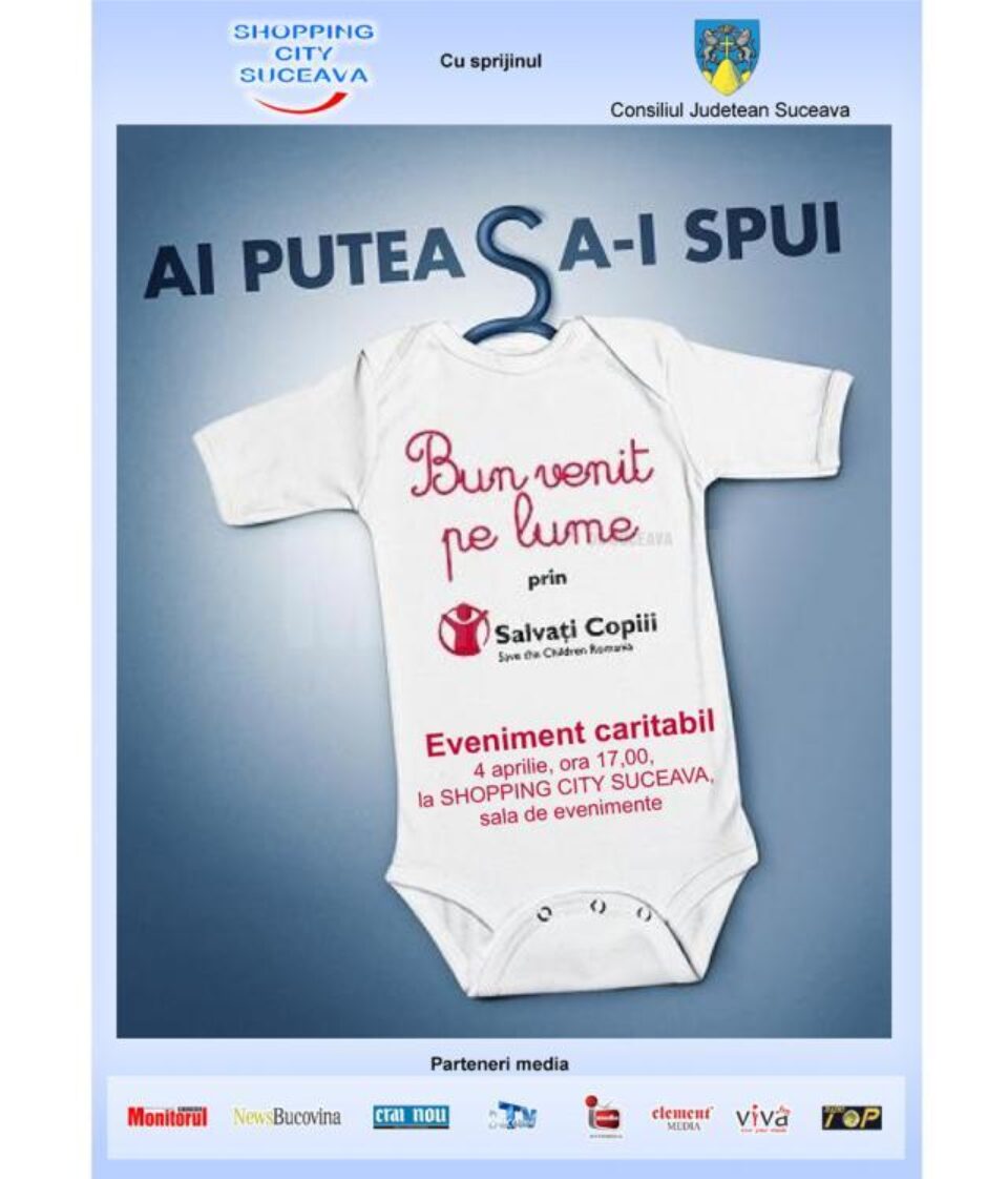 Eveniment caritabil organizat de Salvați Copiii
