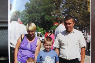 Familia Scurtu, în formulă completă, pe vremea în care nu existau neînțelegeri