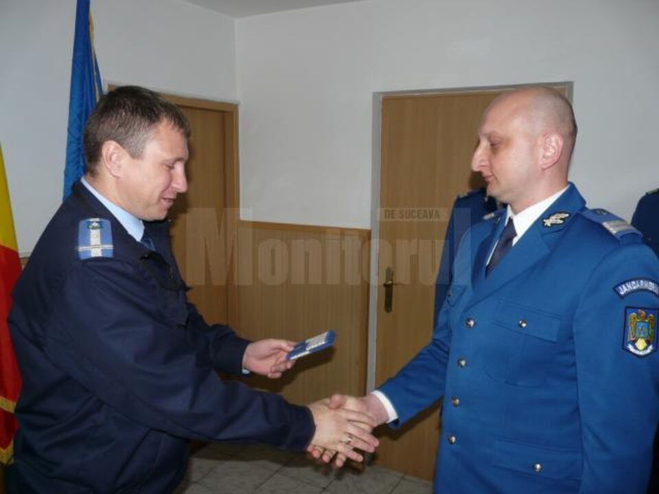 Ridicări în grad cu ocazia Zilei Jandarmeriei Române