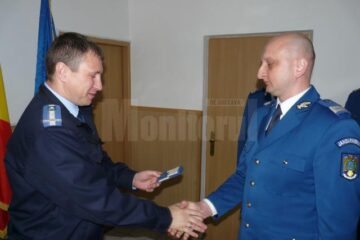 Ridicări în grad cu ocazia Zilei Jandarmeriei Române