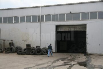 Sediul societății de reșapat cauciucuri din Slobozia Sucevei