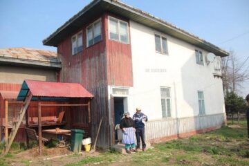 Clădirea fostului dispensar este cea mai veche construcție din Cornu Luncii