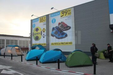 Cu o suprafață de 1.600 de metri pătrați, Decathlon pune la dispoziția iubitorilor de sport tot ceea ce aceștia își pot dori