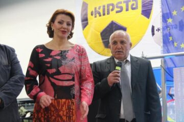 Canotoarea Liliana Gafencu și luptătorul Ștefan Rusu le-au urat succes în activitate celor de la Decathlon