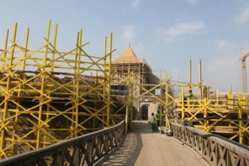 Cetatea de Scaun, în plin proces de refacere