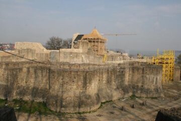 Cetatea de Scaun, în plin proces de refacere