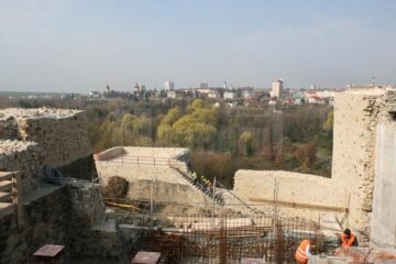 Cetatea de Scaun, în plin proces de refacere
