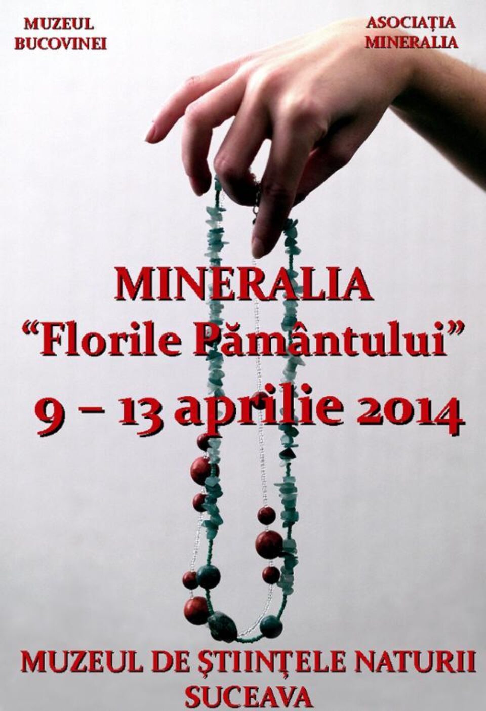 Expoziția „Mineralia - Florile Pământului”