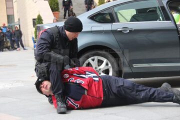 Luptătorii Jandarmeriei au făcut din exercițiile demonstrative un adevărat show