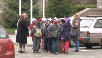 Elevii au forfotit, pe parcursul întregii zile, pe străzile orașului