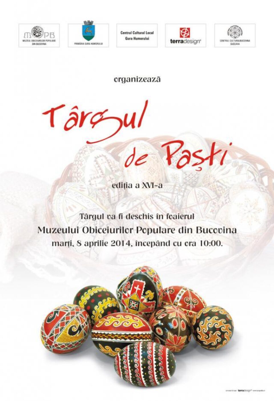 „Târgul de Paști”, ediția a XVI-a, astăzi, la Gura Humorului