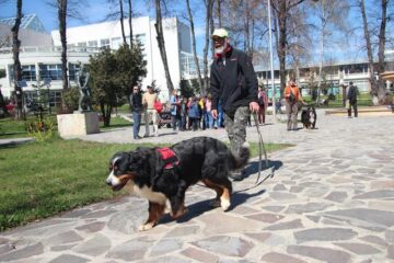 Carmen și Nicolae Semeniuc au avut inițiativa de a le prezenta elevilor exerciții de salvare