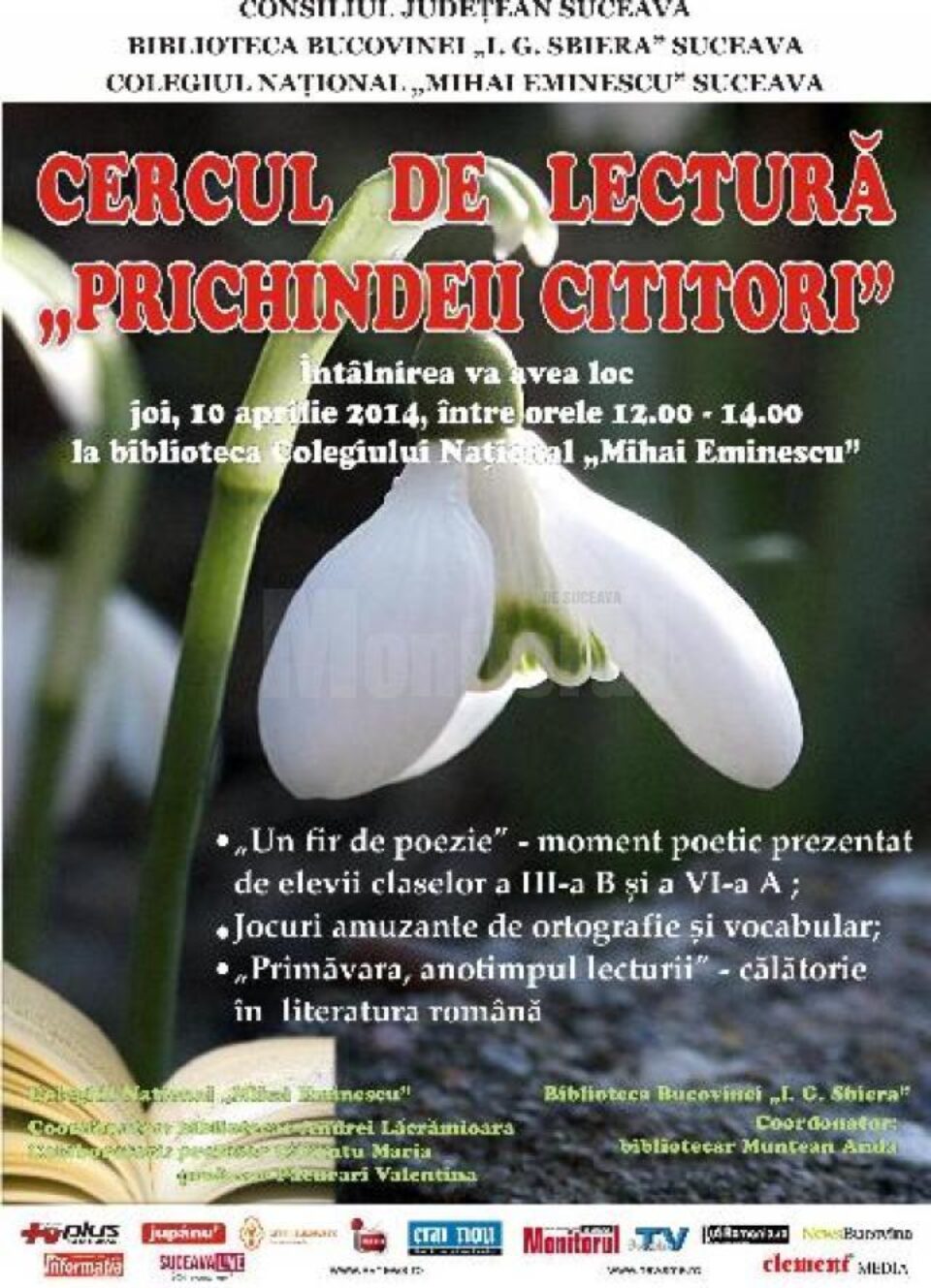 Cercul de lectură „Prichindeii cititori”
